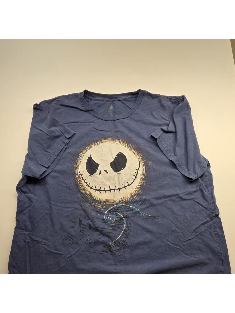 Disney The Nightmare Before Christmas navy blue tee Size XXL #halloween #disney